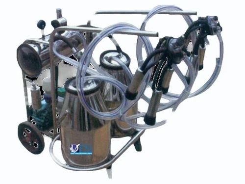 40 L Portable Double Bucket Milking Machine